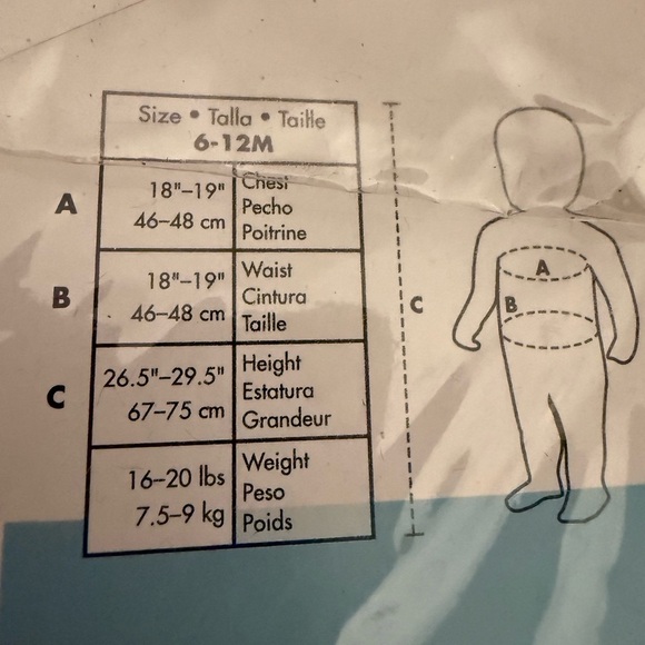 Infant Ursula Halloween costume NIP Ages 6-12 months - Picture 10 of 12